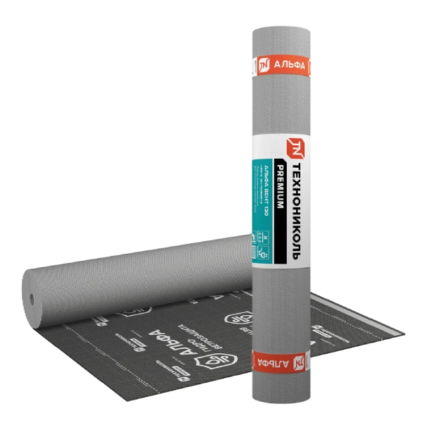 Технониколь Альфа Вент 110, гидро-ветрозащитная диффузионная мембрана, 75 м²