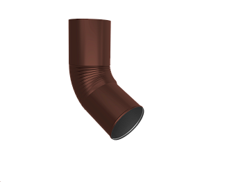 Колено стока Ø150 мм, Optima, PE, RAL 8017