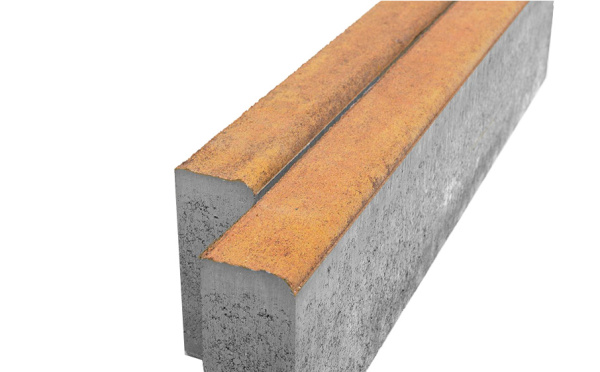 Бордюр тротуарный Braer 200 мм 1000х80 мм, цвет: Color Mix Прайд