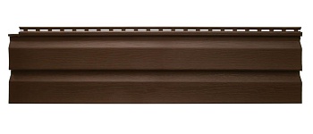 Сайдинг Альта Профиль, Kanada+ премиум, 3660х264 мм., цвет: темный орех