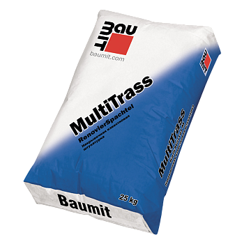 Ремонтная шпаклевка Baumit MultiTrass, 25 кг