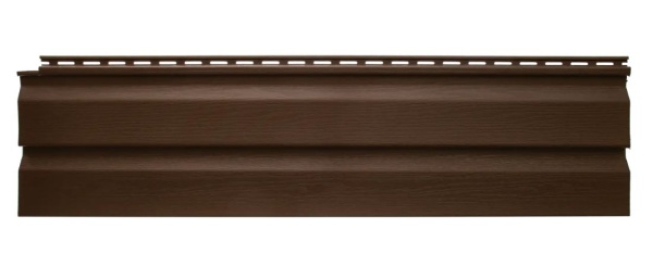 Сайдинг Альта Профиль, Kanada+ премиум, 3660х264 мм., цвет: темный орех