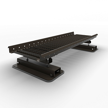Мостик кровельный для плоской кровли Roofsystems Prestige, L=1200 мм RAL 8019