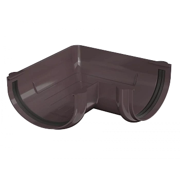 Угол желоба универсальный 90°, Технониколь, оптима Ø 120 мм, цвет: темно-коричневый