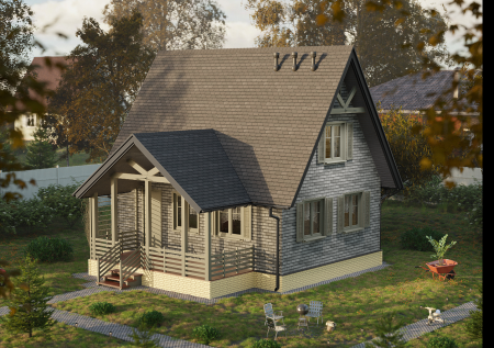Фасадная плитка Docke Premium, Brick, уп 2.0 м² цвет: халва