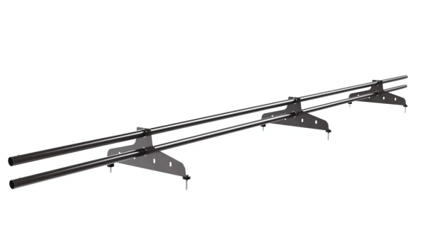 Снегозадержатель универсальный NewLine L=3000 мм, 3 опоры, 2 трубы, круг Ø25 мм, RR 32