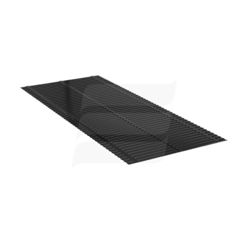 Eurovent VALLEY Q Ребристый желобок ендовы 500 х 2000 мм, черный