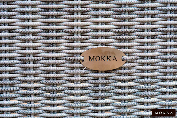 Кресло Mokka Bella из искусственного ротанга цвет: серый