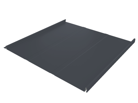 Фальц двойной стоячий Line Grand Line 0.5 мм, GreenCoat Pural Matt BT, RR 23