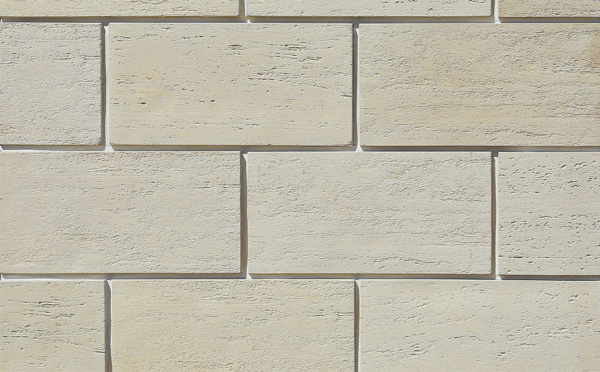 Фасадная плитка White Hills Тиволи под Травертин, цвет: 550-10 / бежевый