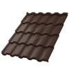 Металлочерепица МП, Монтекристо XL 0.5 мм, Valori, brown