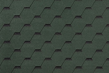 Битумная черепица RoofShield, Фемили Lite, стандарт цвет: зеленый с оттенением, 3 м² / уп.