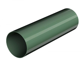 Труба водосточная, Технониколь, оптима Ø80 мм, L=3000 мм, цвет: зеленый