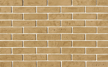 Декоративный камень White Hills Терамо Брик под Клинкерный кирпич, цвет: 352-10 / бежевый