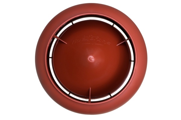 P-вентиляционный выход Vilpe, 125/ ИЗ/ 700 мм красный