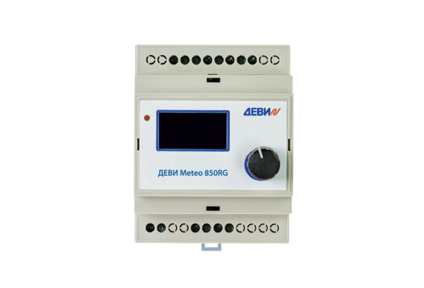 Терморегулятор Деви Meteo 850R, с датчиком температуры для кабелей обогрева, водостока кровли.