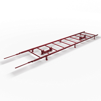 Лестница кровельная Roofsystems Prestige 400 Master фальц , L=3000 мм RAL 3005