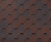 Битумная черепица RoofShield, Премиум, стандарт цвет: медный, 3 м² / уп.