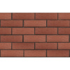 Кирпич облицовочный клинкерный ЛСР, 0.71НФ пустотелый, Эдинбург темно-красный, береста, М300, 250х85х65 мм