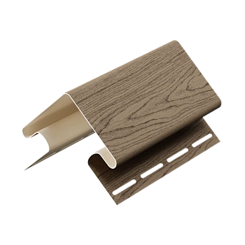 Внешний угол 75/15, Docke, L=3000 мм серия Lux под дерево, цвет: Сибирский