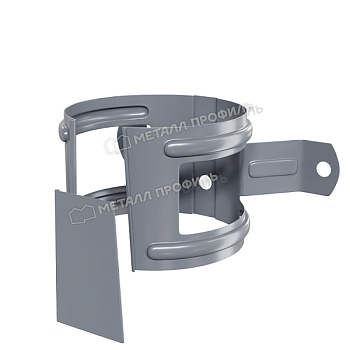 Держатель трубы на дерево Ø100 мм, Металл Профиль Foramina, PUR, RAL 7024