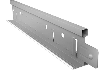 Подвесная система Т-24 Премиум, Т-профиль несущий направляющий, L=3600 мм цвет: серебристый