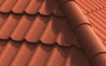 Композитная черепица Gerard Diamant, 1270х398 мм цвет: redwood