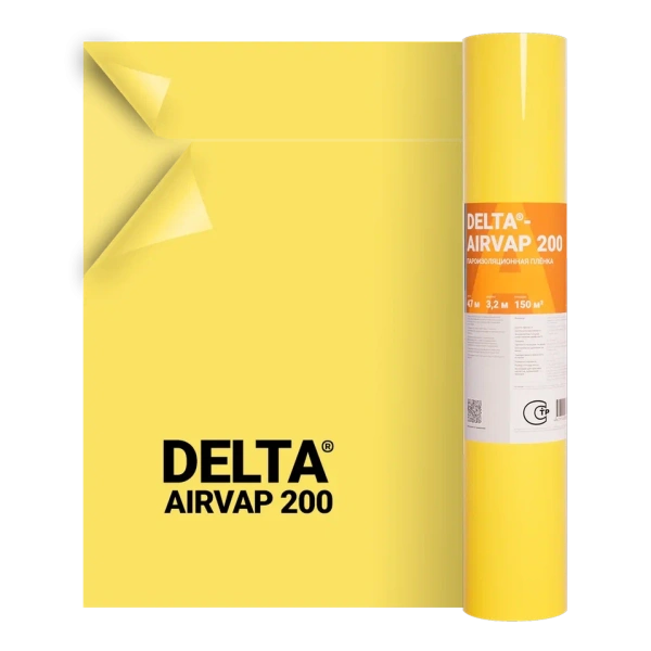 DELTA-AIRVAP 200 универсальная пароизоляционная плёнка, 150.4 м²