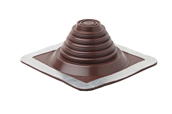 Проходной элемент Master Flash прямой №3, 6-102 мм силиконовый коричневый