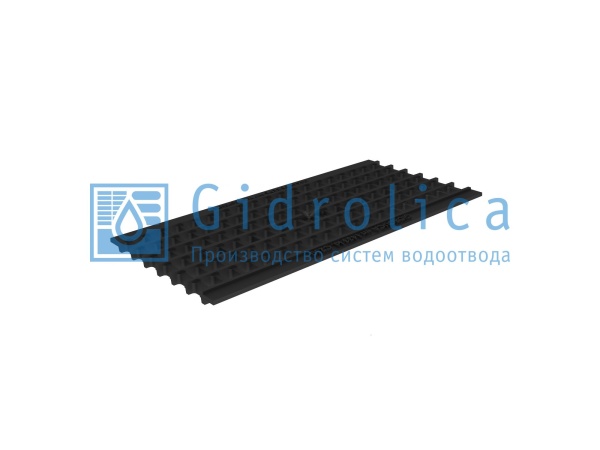 Решетка водоприемная Gidrolica Standart DN200, чугунная ячеистая, C250, 527