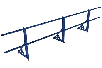 Ограждение кровельное, универсальное Promo Next, H=600 мм RAL 5005, L=3000 мм