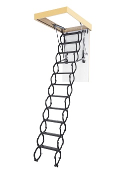 Ножничная термоизоляционная лестница Fakro LST-B, 70x120x280 см
