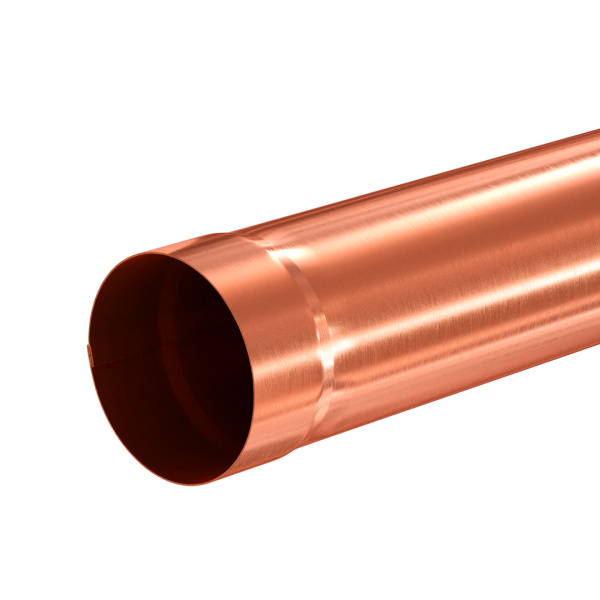 Труба водосточная, Aquasystem Элит Ø 100 мм, L=1000 мм, медь