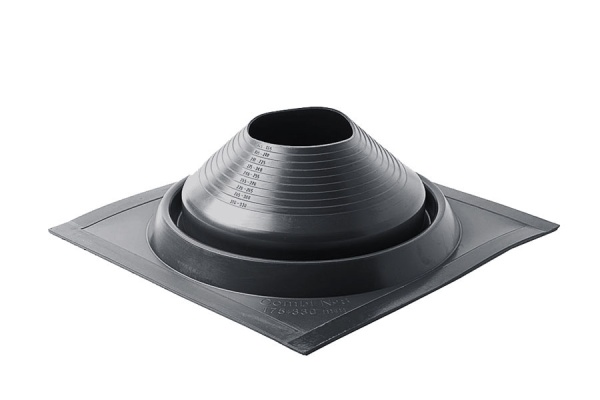 Проходной элемент Master Flash комби №8, 175-330 мм EPDM темно-серый