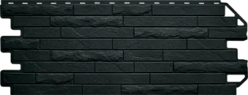 Фасадные панели Альта Профиль, Кирпич антик ЭКО, 1170 х 450 мм цвет: графит