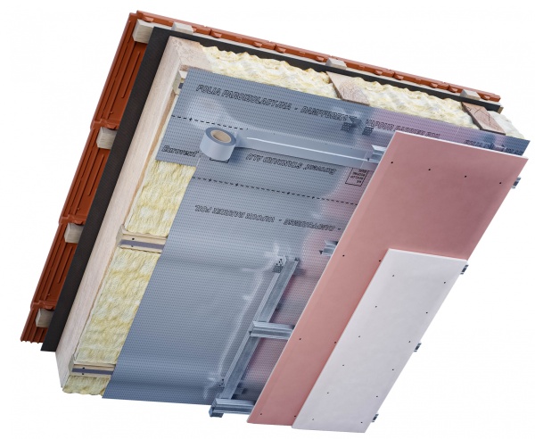 Eurovent STANDARD ALU 180, пароизоляционная пленка, 75 м²