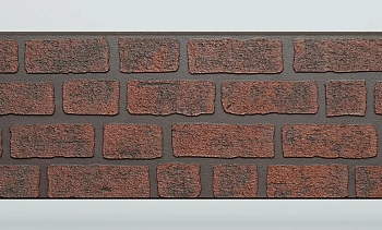 Панель FCS Simple под Кирпич, 15 мм, 360х1480 мм цвет: AA4115