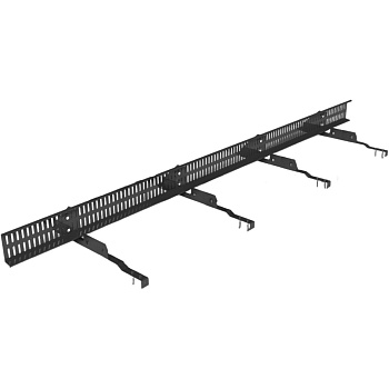 Снегозадержатель решетчатый для натуральной черепицы Roofsystems, Prestige 4 опоры, 1 полотно, L=2500 мм, RAL 7024