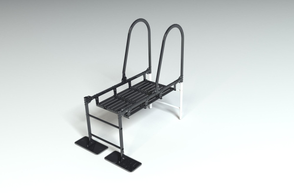 Парапетный мостик Roofsystems Prestige, H=600 мм, L=1150 мм RAL 9005