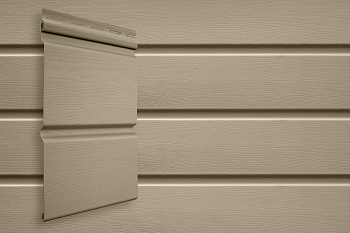 Сайдинг Grand Line, Double-брус, L=3000 мм, серия Classic Standart, цвет: бежевый