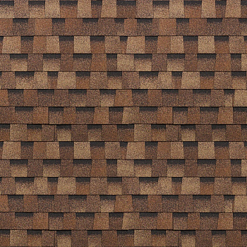 Битумная черепица Shinglas, Кантри цвет: бронза, 2.6 м² / уп.
