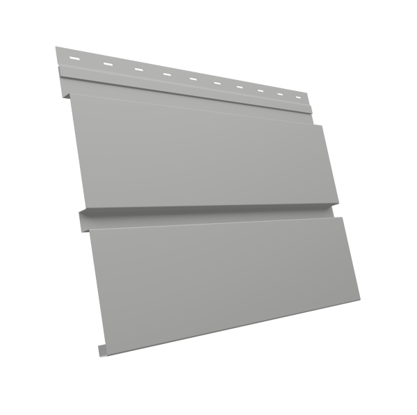 GL Софит металлический Квадро Брус, без перфорации 0.5 мм, Satin, RAL 9006