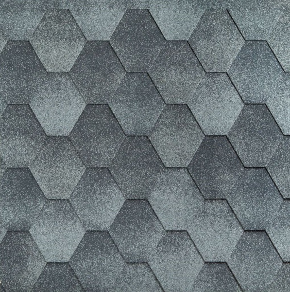 Битумная черепица, Katepal, Jazzy цвет: серый, 3 м² / уп.