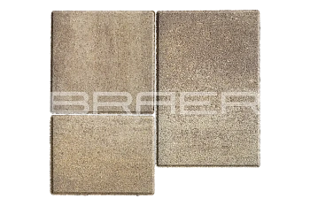 Тротуарная плитка Braer Старый город Венусбергер 40 мм 120x160, 160x160, 240x160 мм, прямоугольная, цвет: Color Mix Степь