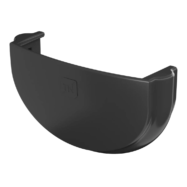 Заглушка желоба, Технониколь оптима Ø 120 мм, цвет: черный