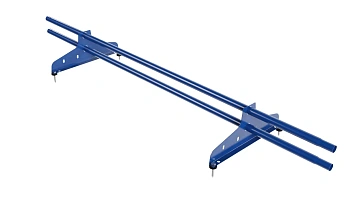 Снегозадержатель универсальный NewLine L=1500 мм, 2 опоры, 2 трубы круг Ø25 мм RAL 5005