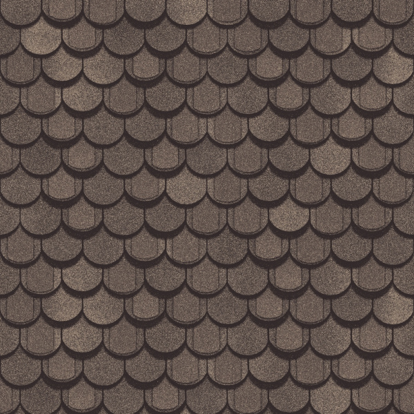 Битумная черепица Shinglas, Атлантика цвет: мадейра, 1,5 м2 / уп.