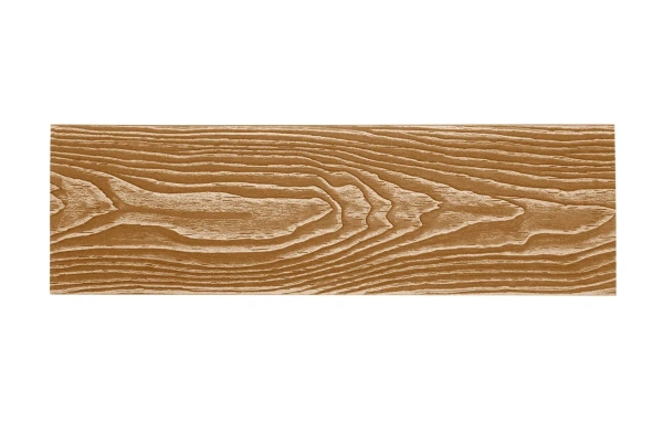 Террасная доска UnoDeck Vintage 150 мм, L= 4000 мм тиснение дерево, цвет: орех