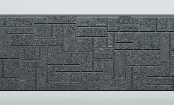 Панель FCS Simple под Камень, 15 мм, 360х1480 мм цвет: AA6116