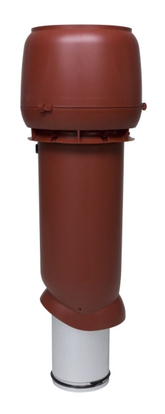 P-вентиляционный выход Vilpe, 160/ ИЗ/ 700 мм красный